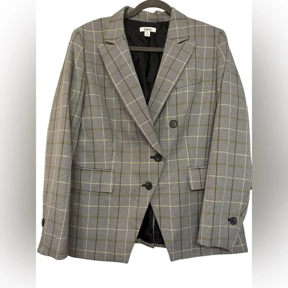 Bar III Women's Faux Double Breasted Blazer - Picture 2 of 11